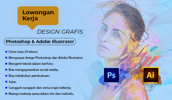 Lowongan Design Photoshop & Illustrator Tangerang