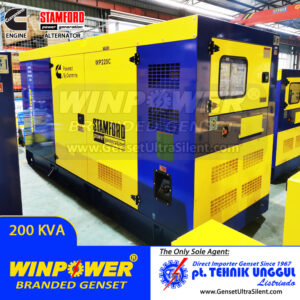 Genset Silent Cummins Kva Stamford Wp C Jual Genset Jakarta Silent Perkins Cummins