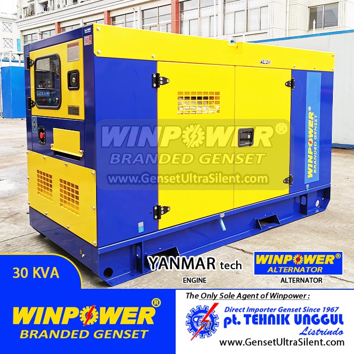 Genset Perkins KVA Silent Stamford WP P Jual Genset Jakarta Silent Perkins Cummins